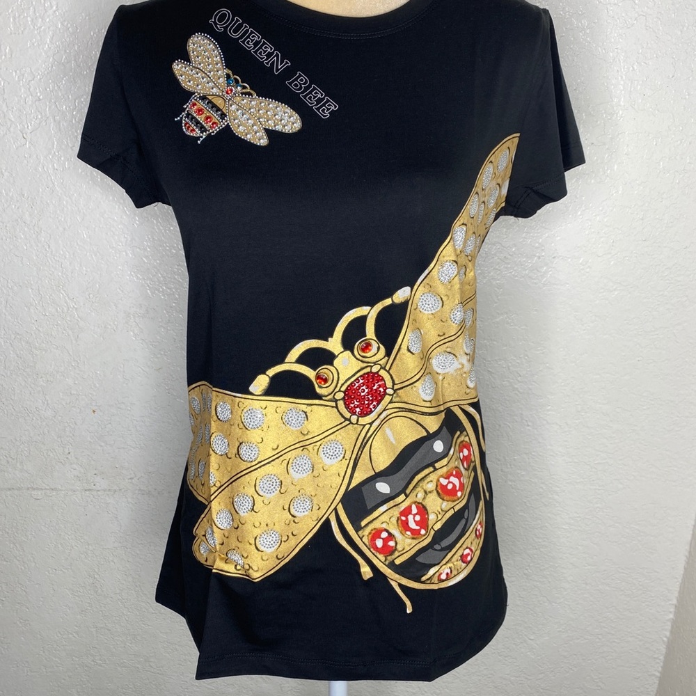 Vinizbena T-Shirt size M🐝color Black - Picture 9 of 15